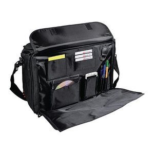 MONOLITH Pilotenkoffer Soft Touch Kunstfaser schwarz 48,0 x 20,0 x 33,0 cm