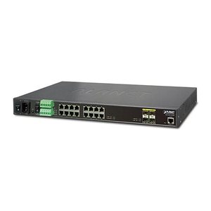 PLANET Industrial L2+ 16-Port 10/100/1000T + 4-Port