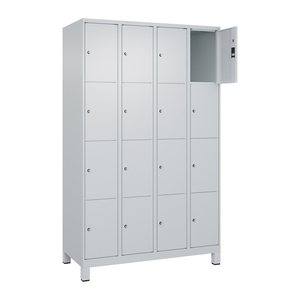 CP Schließfachschrank Classic Plus lichtgrau 080010-404 S10009, 16 Schließfächer 120,0 x 50,0 x 195,0 cm