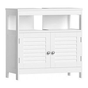 VASAGLE Waschtischunterschrank ohne Waschbecken BBC02WT weiß 60,0 x 30,0 x 60,0 cm