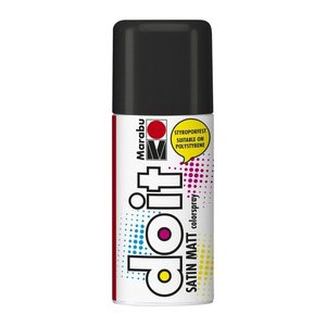 Marabu Do it Satin Matt Acrylspray Sprühfarbe schwarz 150,0 ml, 1 St.