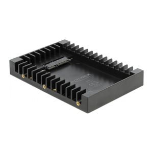 DELOCK 3.5 Einbaurahmen für 2.5 SATA Laufwerk schwarz