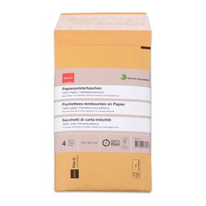 ELCO Polstertaschen braun für DIN A6, 4 St.