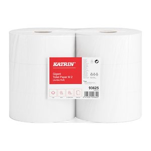 KATRIN Jumbo-Toilettenpapier Gigant M2 2-lagig, 6 Rollen