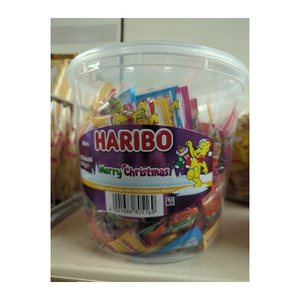 HARIBO Christmas Minibeutel Fruchtgummi 100 St./ 1,0 kg, 100 St.