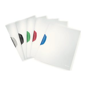 LEITZ Klemmhefter ColorClip 4175 transparent, 6 St.