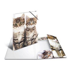 HERMA Sammelmappen DIN A4 Katzen, 3 St.