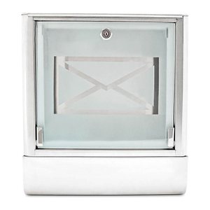 relaxdays Briefkasten 10018515_0 silber