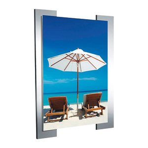 Kerkmann Plakathalter Look alu DIN A2 53,2 x 2,0 x 70,0 cm, 1 St.