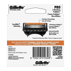 Gillette PROGLIDE Rasierklingen 8 St.