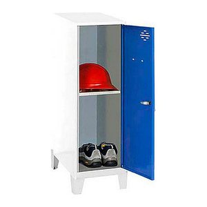 Simonrack Spind SIMONLOCKER DISM weiß, blau 8425437122149, 1 Schließfach 40,0 x 50,0 x 101,5 cm