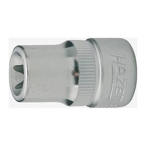 HAZET 880-E8, 3/8 Zoll Außen-TORX (TX) Steckschlüsseleinsatz Größe: E 8 Länge: 28,0 mm