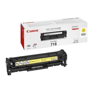 Canon 718 Y  gelb Toner