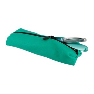 herlitz Schlampermäppchen Origami Funky türkis, 20,0 x 6,5 cm
