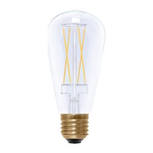 SEGULA LED Rustika Long Style klar E27 5W 2200K dimmbar