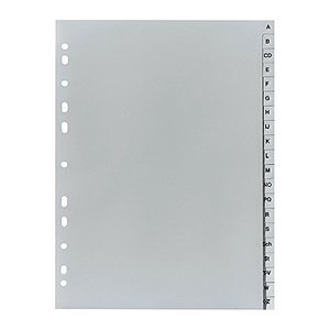 Herlitz Register 20tlg A4 PP A-Z A4