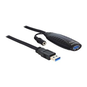 DELOCK USB3.0 Verl. A -> A St/Bu 10.00m aktiv