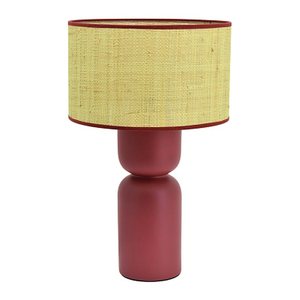 meet powered by PAPERFLOW Tamatao Tischlampe terracotta, natur