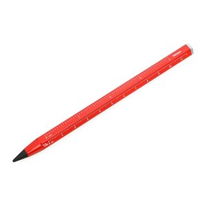 TROIKA® CONSTRUCTION ENDLESS Bleistift HB rot, 1 St.