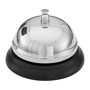 WEDO Tischglocke silber