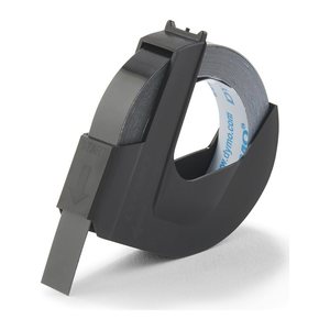 DYMO Prägeband 3D 12745 520109, 9 mm, weiß auf schwarz, 1 St.