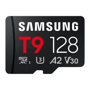 SD MicroSD Card 128GB Samsung SDXC T9 (2026) Reader retail