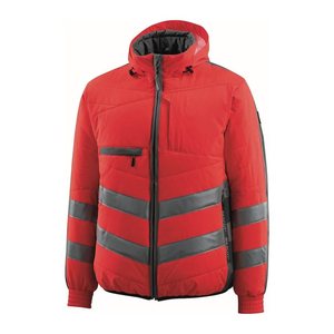 MASCOT® unisex Warnjacke Dartford  rot, anthrazit Größe XL