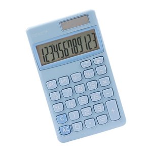 GENIE 212B Taschenrechner hellblau