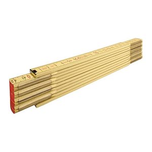 STABILA Zollstock Serie 600 Type 607, 01104, Holz 200 cm