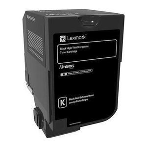 Lexmark 74C2HKE  schwarz Toner
