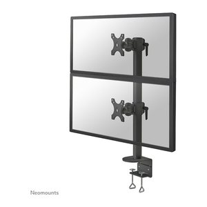 Neomounts Monitor-Halterung FPMA-D960DVBLACKPLUS schwarz für 2 Monitore, Tischklemme