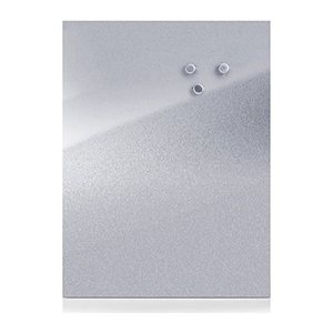 Zeller Magnettafel 60,0 x 80,0 cm silber