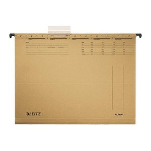 LEITZ Hängemappen  ALPHA® 1915 naturbraun, 25 St.