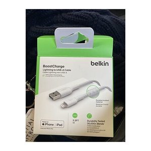 belkin USB 2.0 A/Lightning Kabel BoostCharge 1,0 m weiß, 1 St.