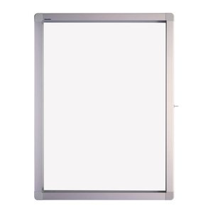 FRANKEN Schaukasten ECO silber 4x DIN A4 53,0 x 4,5 x 70,4 cm, 1 St.