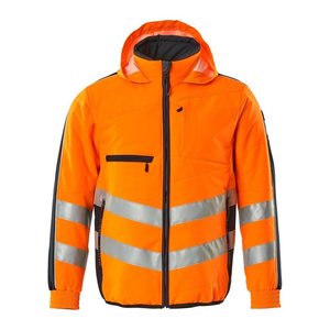 MASCOT® unisex Warnjacke Dartford  orange, schwarzblau Größe L