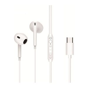 CONCEPTRONIC Headset Ohrhörer USB-C/Mikro/Bedien./+ 1.20m ws