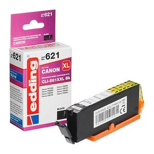 edding EDD-621 schwarz Druckerpatrone kompatibel zu Canon CLI-581XXL BK