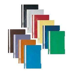 DURABLE Schnellhefter 2573 Kunststoff hellblau DIN A4, 10 St.