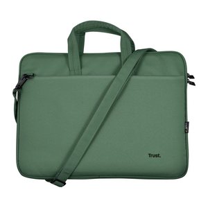 Trust Laptoptasche Bologna Slim Kunstfaser grün 24450 bis 40,6 cm (16 Zoll)
