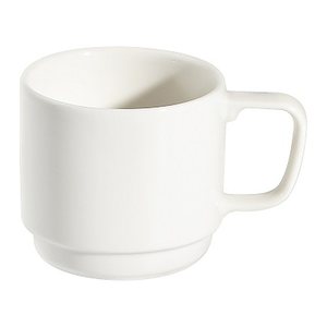 ID Fine Kaffeebecher Stolt weiß 250,0 ml, 12 St.