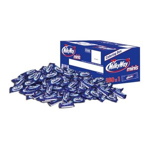 MilkyWay Minis Schokoriegel 150 Riegel, 150 St.