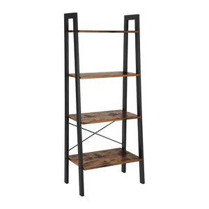VASAGLE Bücherregal braun, schwarz 56,0 x 34,0 x 137,5 cm, 1 St.