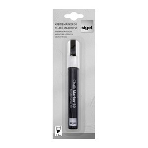 SIGEL Kreidemarker weiß 1,0 - 5,0 mm, 1 St.
