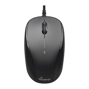 MediaRange Maus USB 2.0 3 Tasten, schwarz