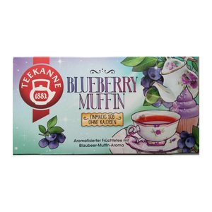 TEEKANNE BLUEBERRY MUFFIN Tee 18 Portionen