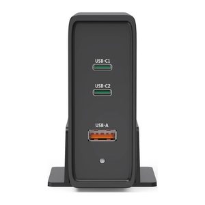 hama USB-Ladestation schwarz, Kabellänge: 1,2 m, 140 Watt