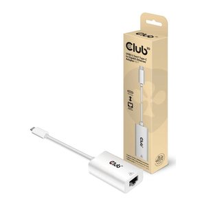 Club3D Adapter USB 3.2 Typ C > RJ45 Gigabit LAN St/Bu retail