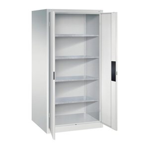 CP Stahlschrank 8924-052 S10085 lichtgrau 4 Fachböden 93,0 x 80,0 x 195,0 cm, aufgebaut, 1 St.