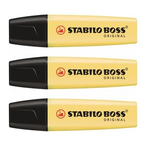 STABILO BOSS ORIGINAL Textmarker gelb, 1 St.